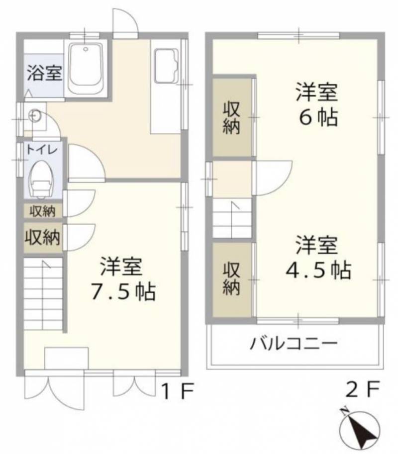 全室フローリング