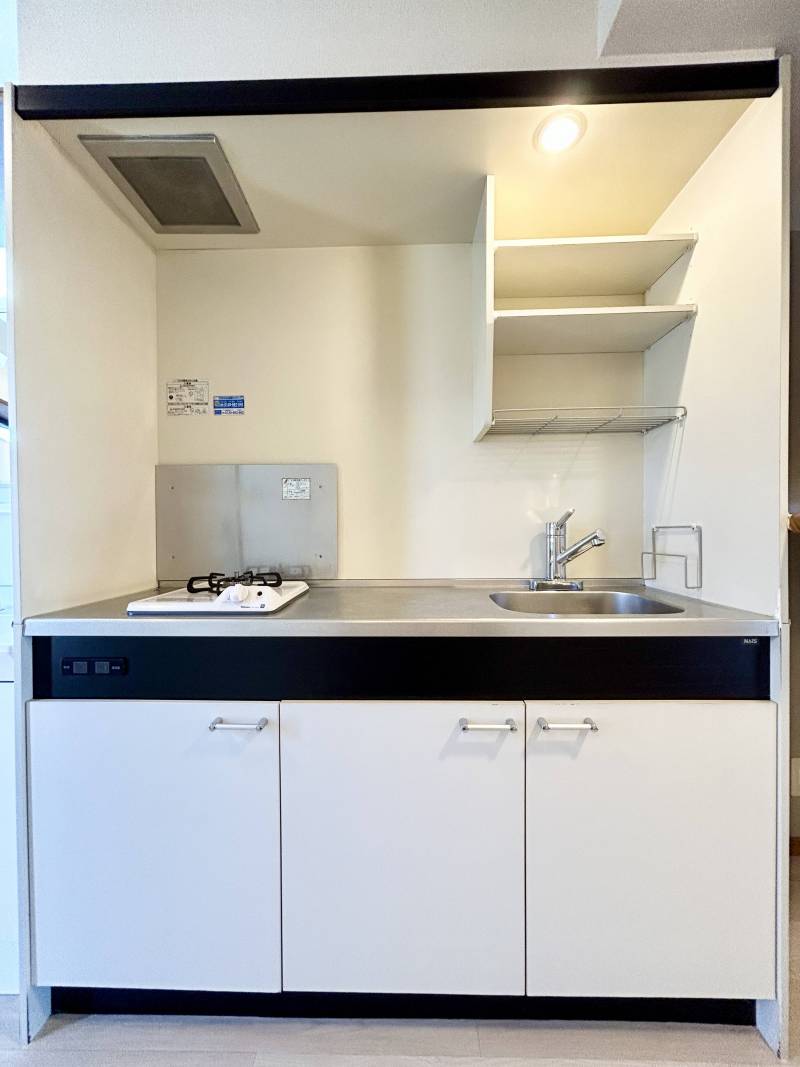 単身物件ですが十分な広さのキッチンを備えています♪