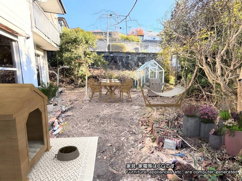 あなたの理想の庭を自由にデザイン！ペット,花,DIY,BBQ