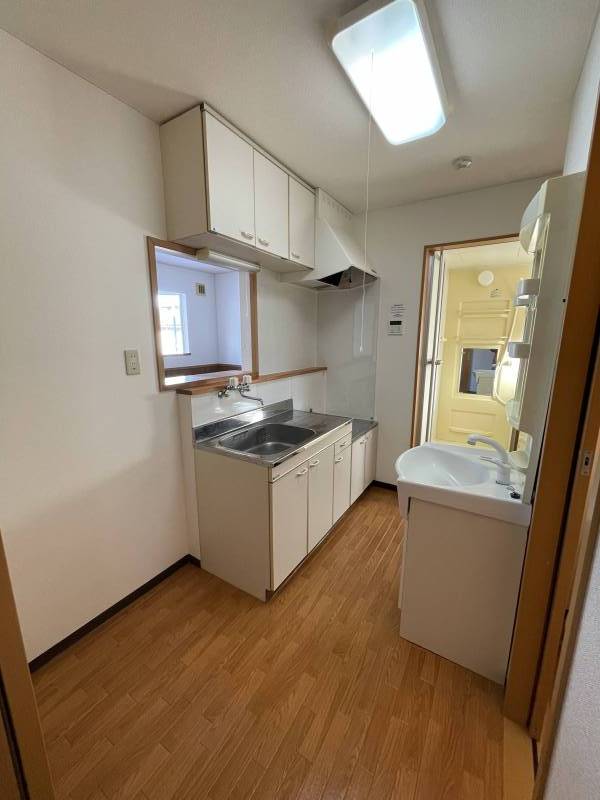 キッチンガスコンロ付き