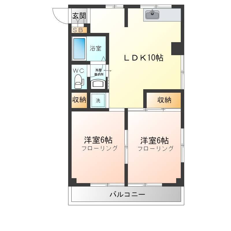個室のドアが引き戸で使いやすいです