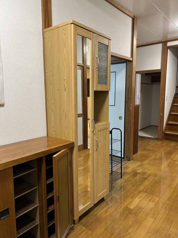 玄関も広々
シューズボックス充実