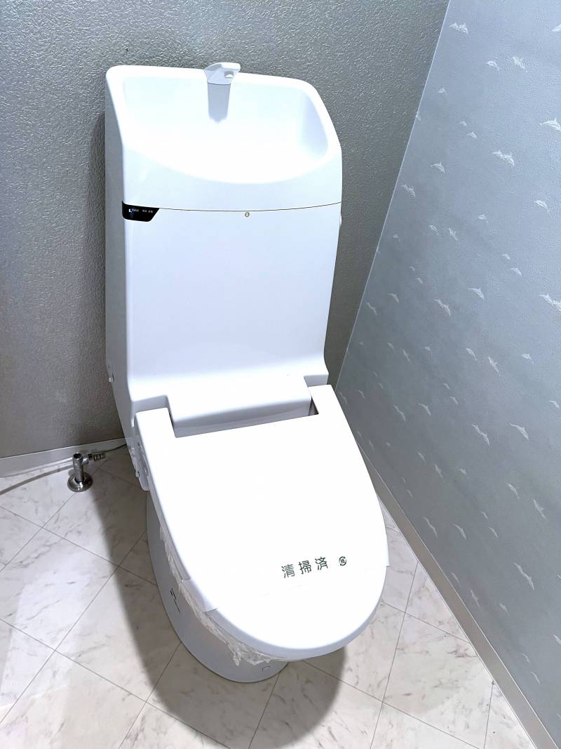 【ウオッシュレット付きデザイントイレ】