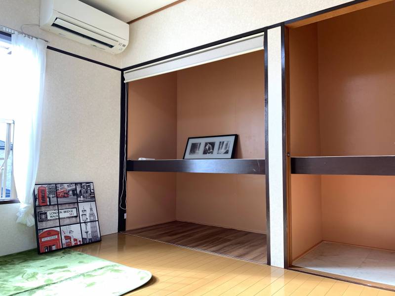大きな収納が二つ