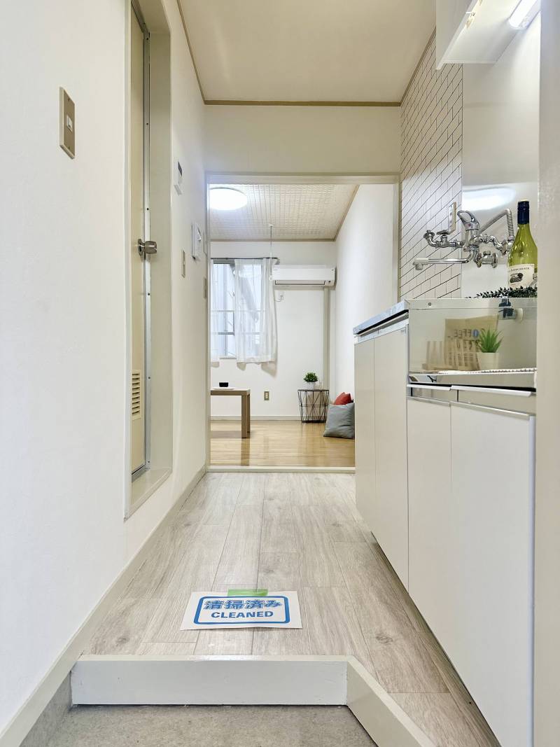 リフォーム済みのお部屋でお寛ぎ下さい