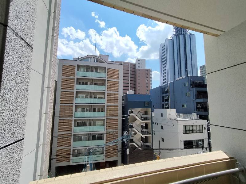 開放的なベランダ眺望です。