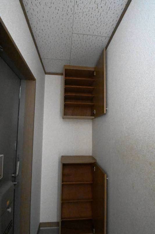下駄箱を開けたところ