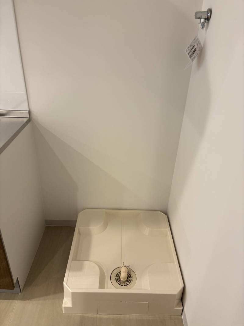 室内洗濯機置き場♪