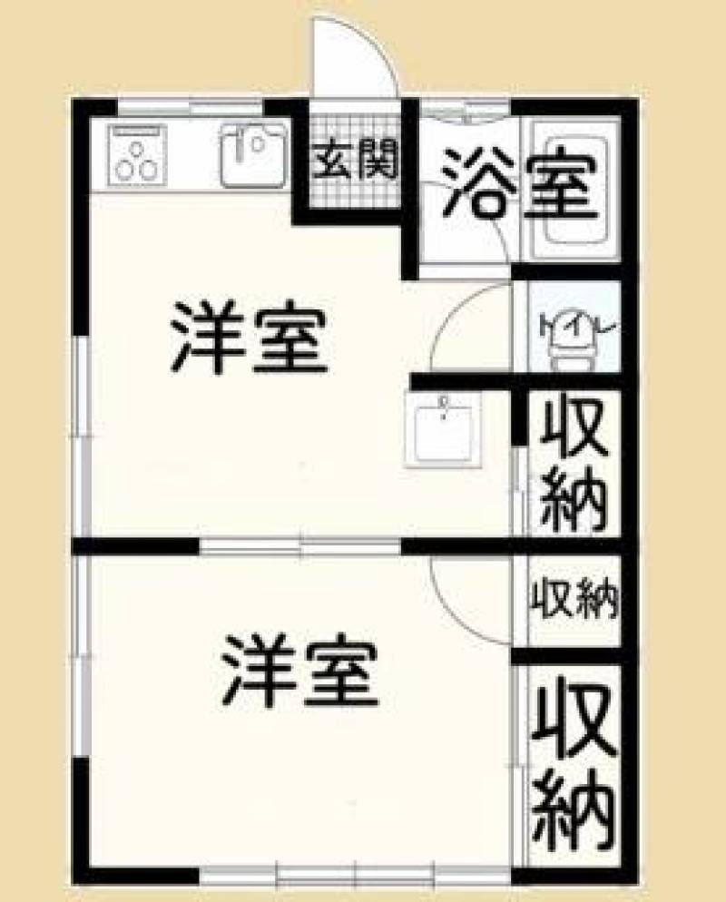 広い居室スペースと豊富な収納スペースが自慢です♪