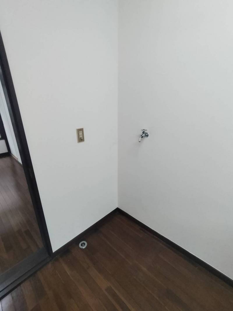 洗濯機置き場です。