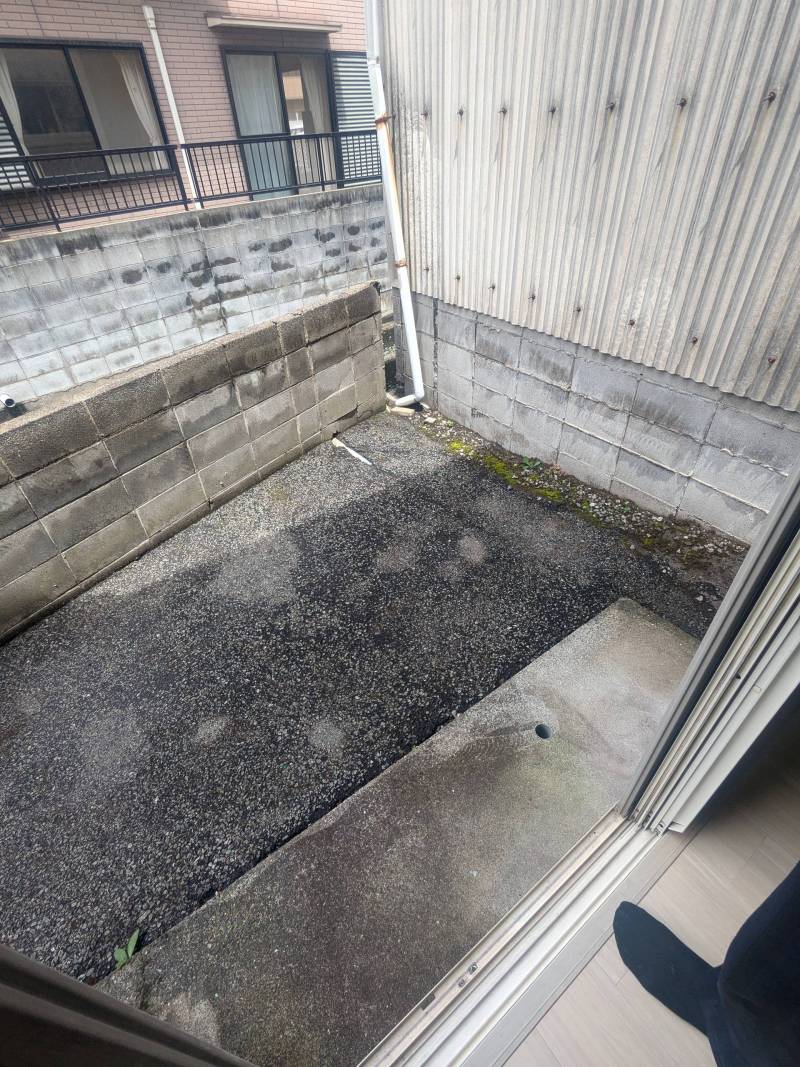 裏庭、結構広く使って頂けます♪