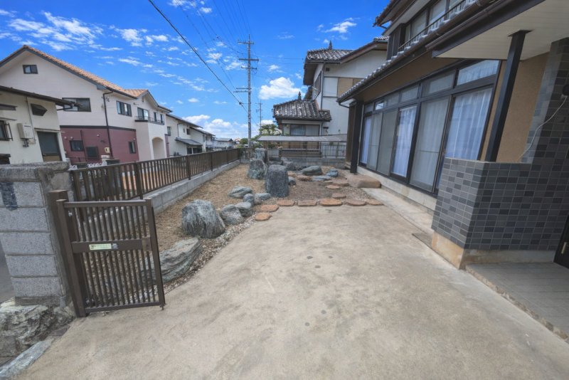 広いお庭でBBQが楽しめます♪