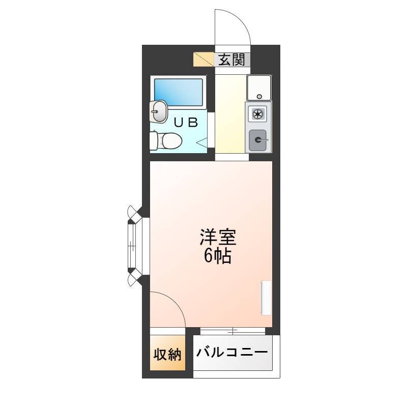 最上階、角部屋。柱や梁の出っ張りもなく使いやすい！