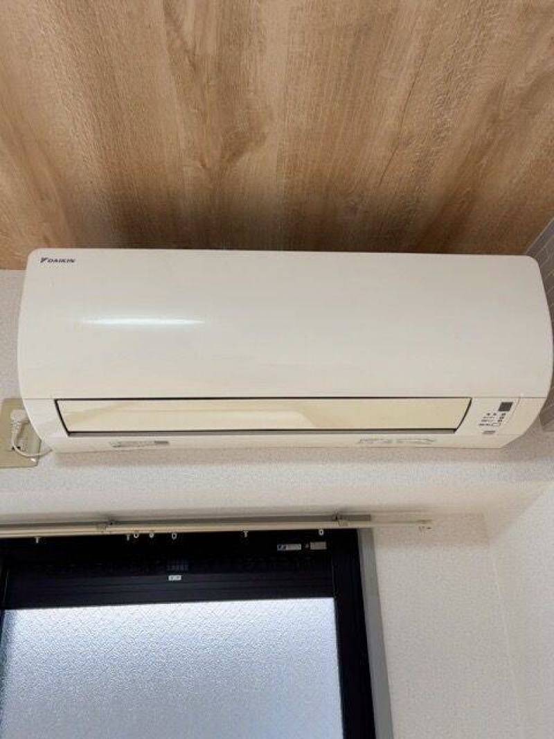 エアコンあります。当たり前。