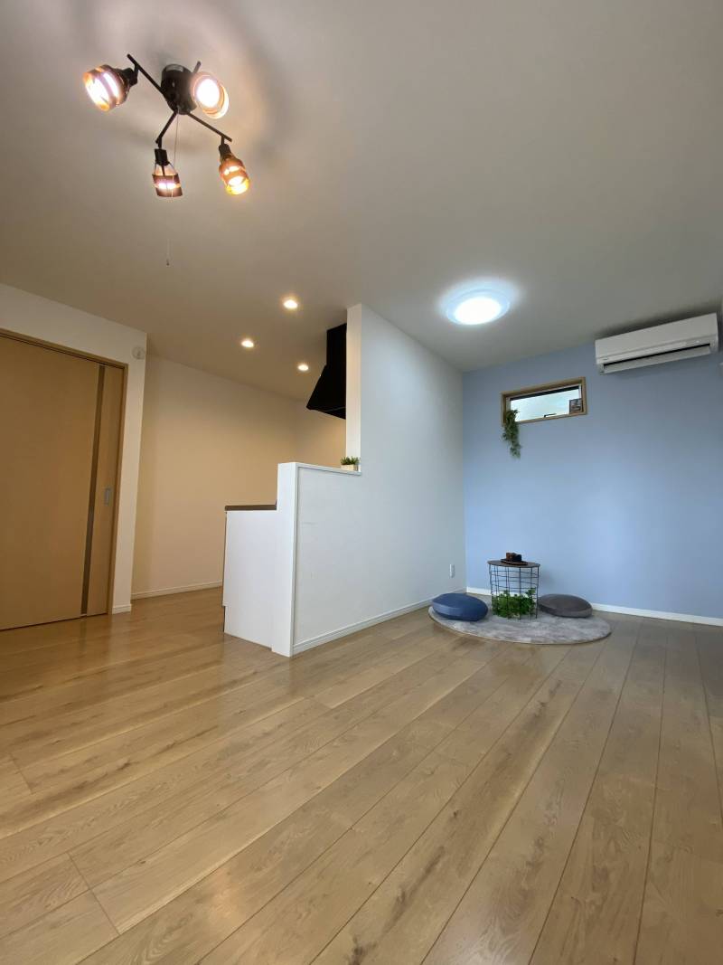 リビングダイニングは広くカウンターキッチンとの導線抜群！