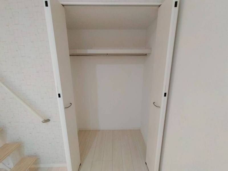 クローゼットもついています