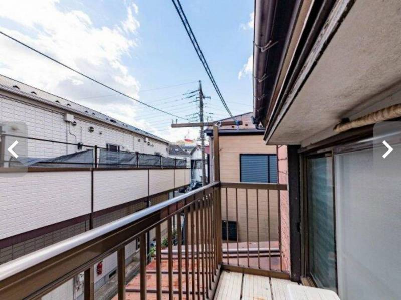 陽当たり良好のバルコニー