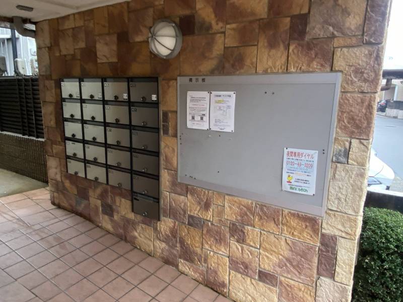 単身マンションとしては大きめの郵便ポストをご利用頂けます。