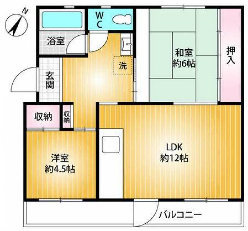 広々48m2超えのお部屋♪