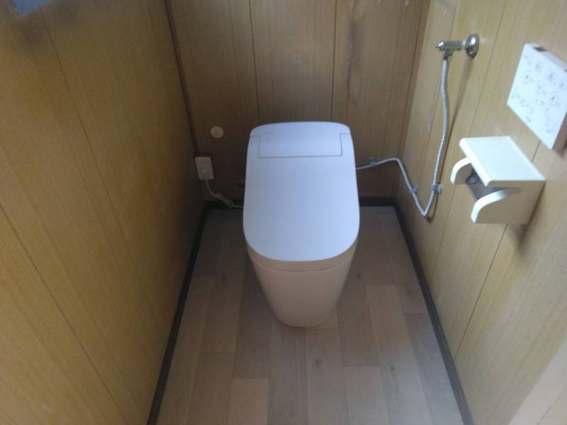 タンクレストイレに改修済み