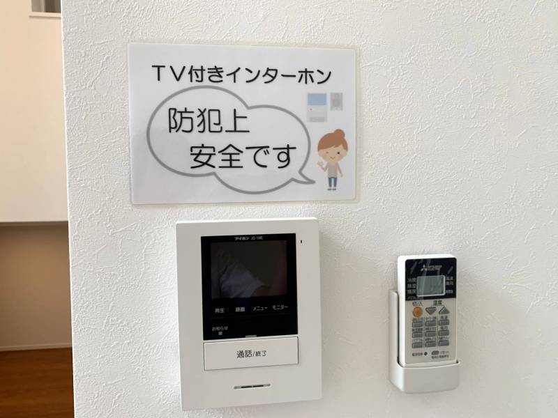 ＴＶ付きインターホン付き