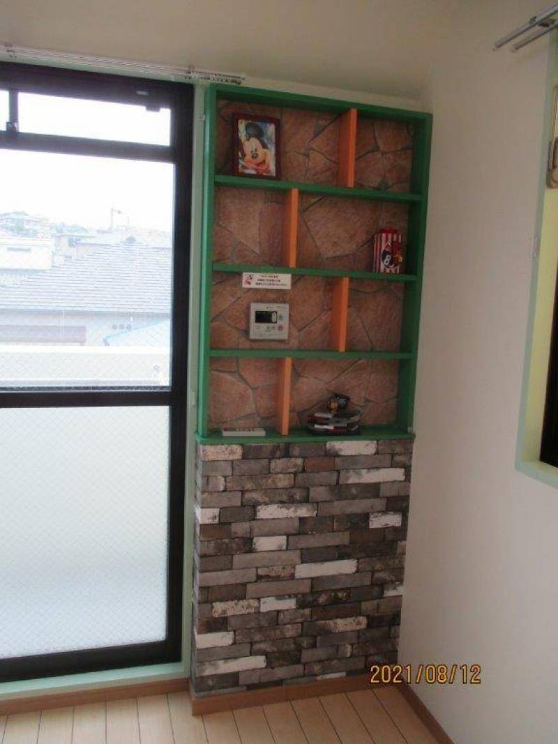 小物の収納スペースです。