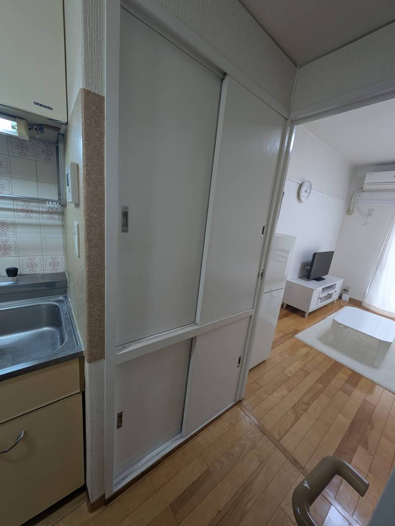 収納は2か所。収納力抜群　大好評です