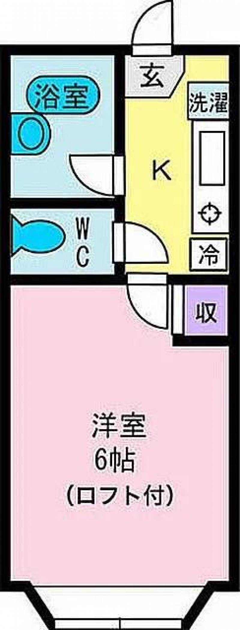 ロフト付き