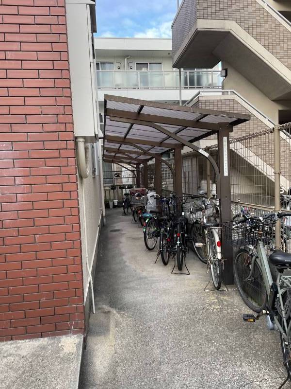 駐輪場、バイク置き場もバッチリ！