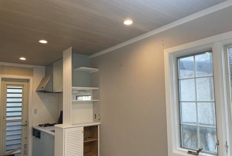 ２口コンロのシステムキッチン、料理もはかどります❗️