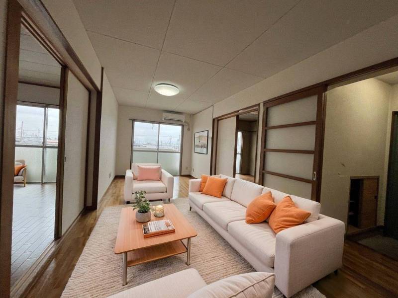 抜け感のある広々LDK！