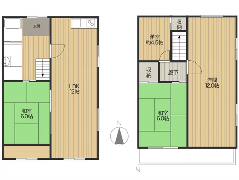 居室を4部屋あるいは5部屋確保可能です！