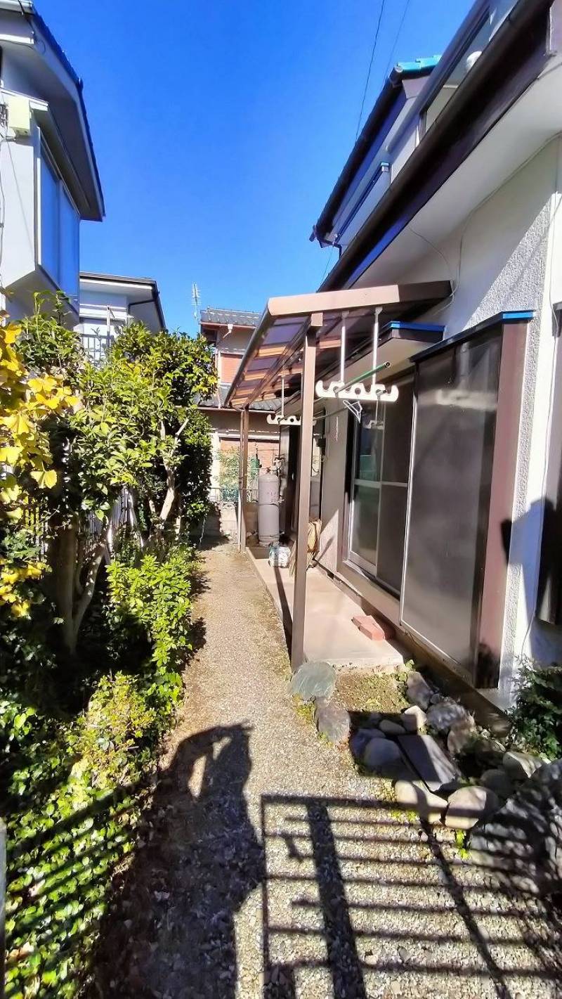 専用庭でガーデニングもできますね♪