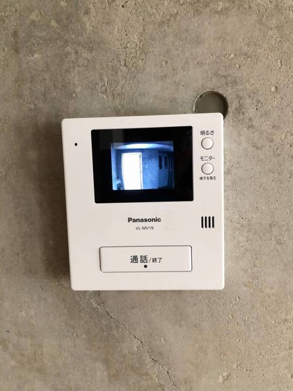 TVモニター付きインターホン