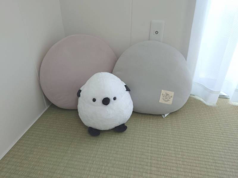 シマエナガちゃんがお出迎え♪