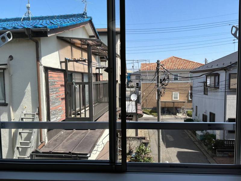 部屋からの気持ちいい眺望。外からは見えにくいのは安心ですね。