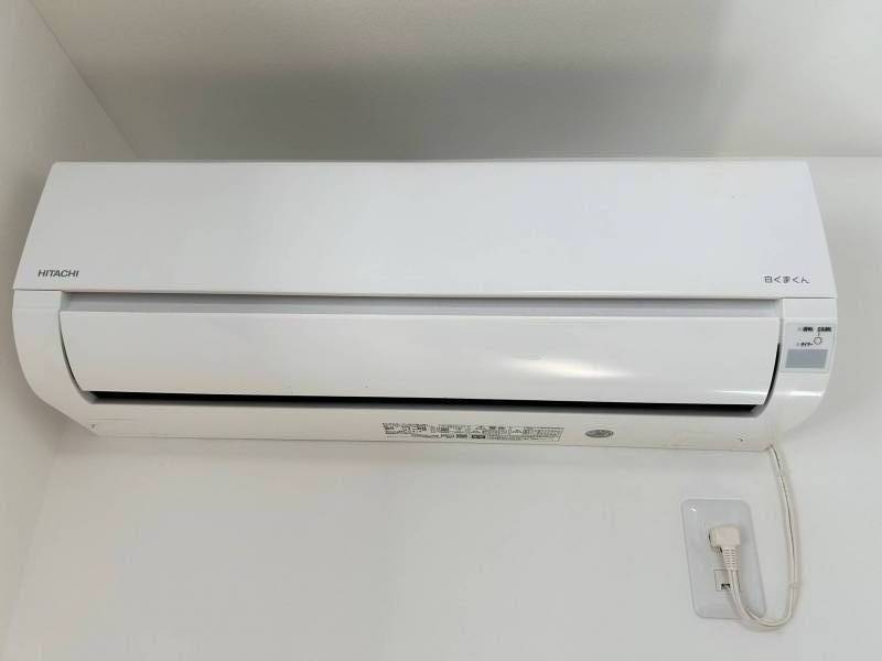 エアコンは洗浄済みで清潔でクリーンな風がきます。