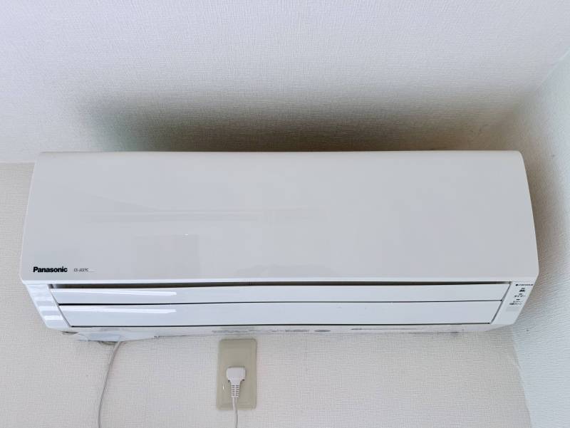 綺麗なエアコンが付いていきます