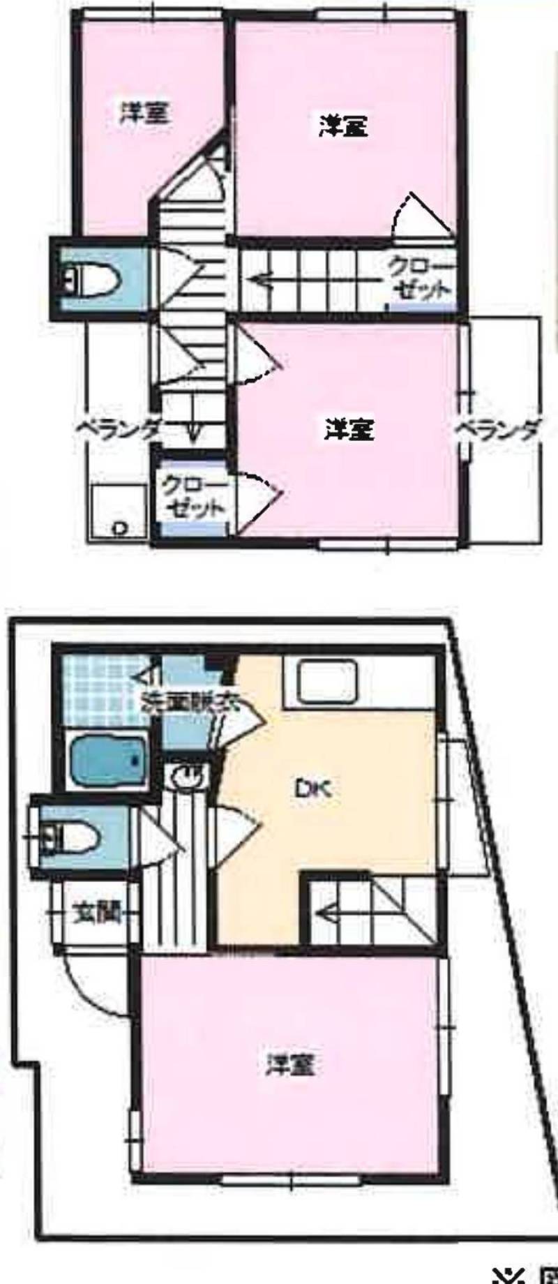 画像の他に屋根裏収納有り