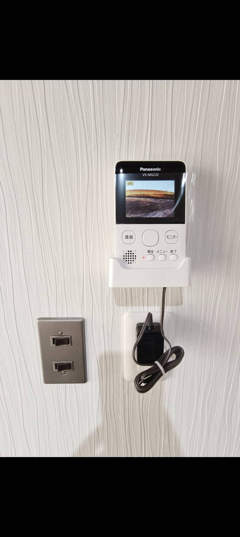 テレビモニター付きインターホンも新品です(*^^*)