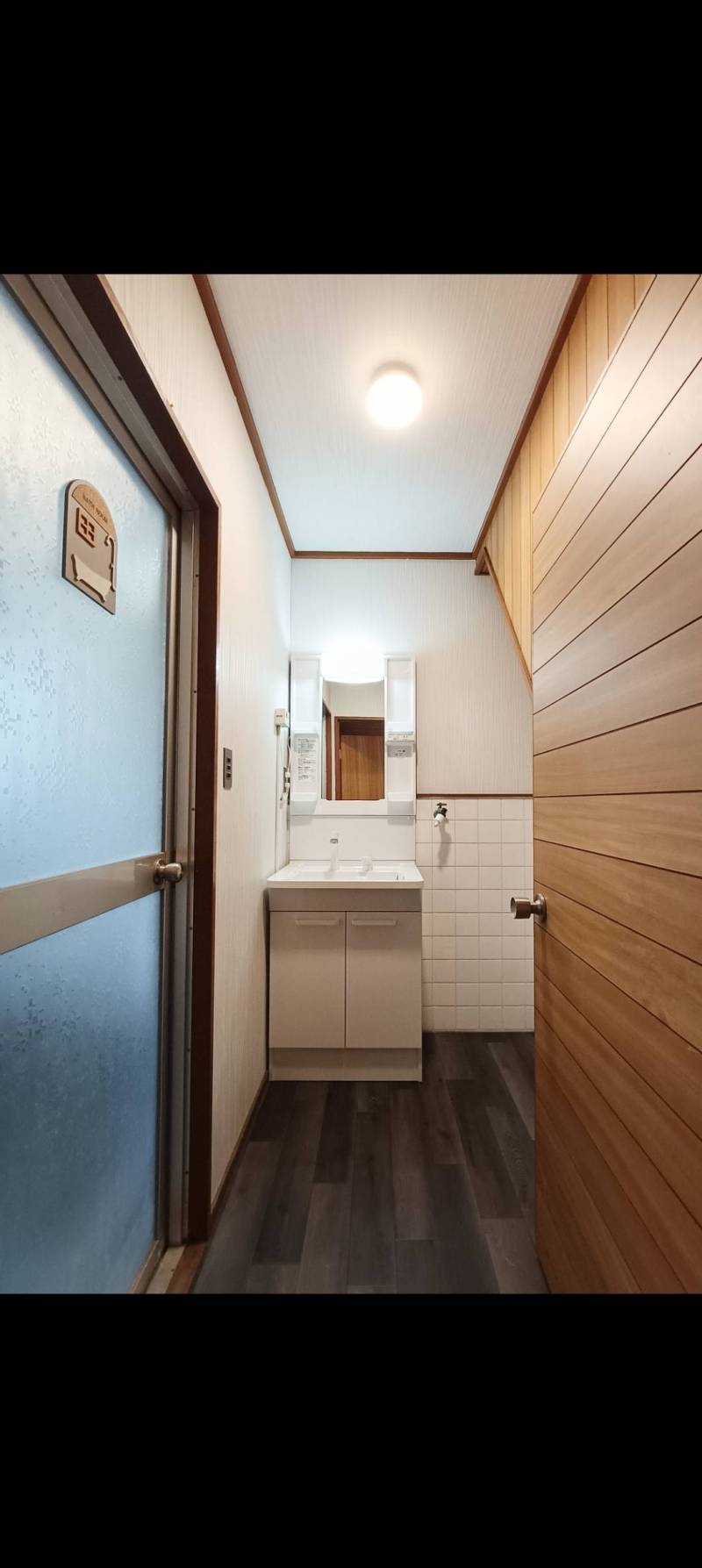 洗面化粧台も新調(*^^*)ピカピカです！