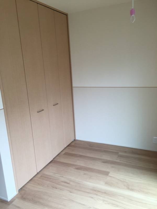 明るい寝室です。