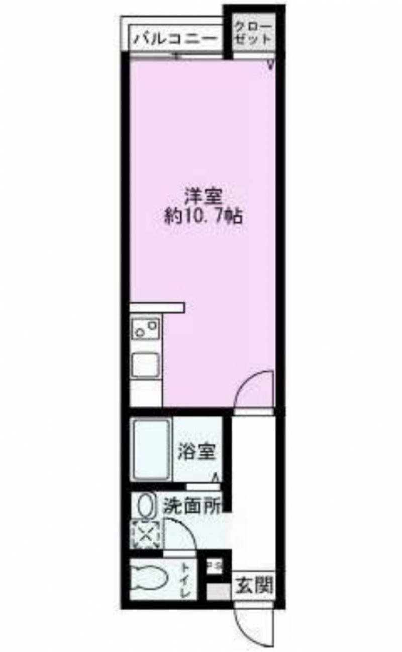 縦長ルームでメリハリある生活を。