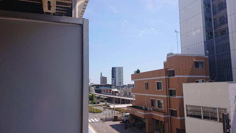 マンションバルコニーからの眺望です。