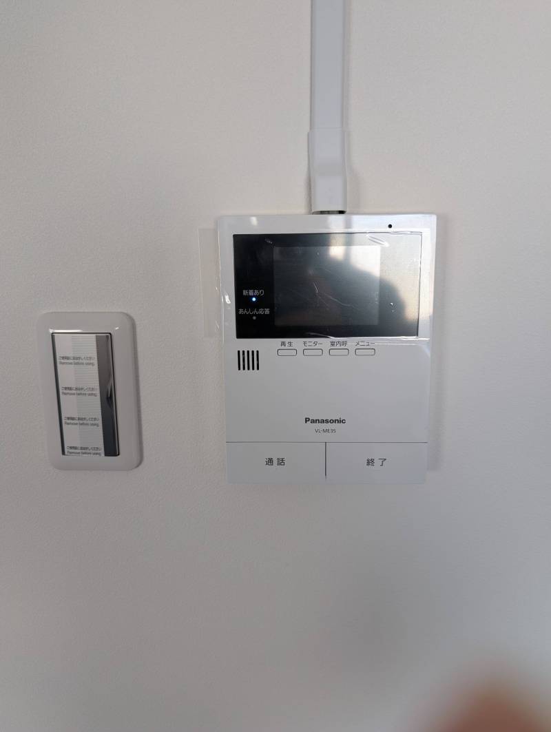 録画機能付きモニターインターフォン