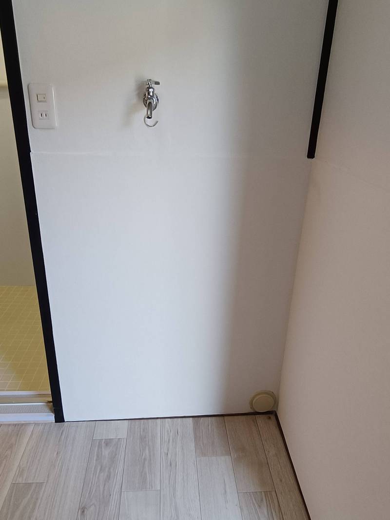 室内洗濯機置き場♪