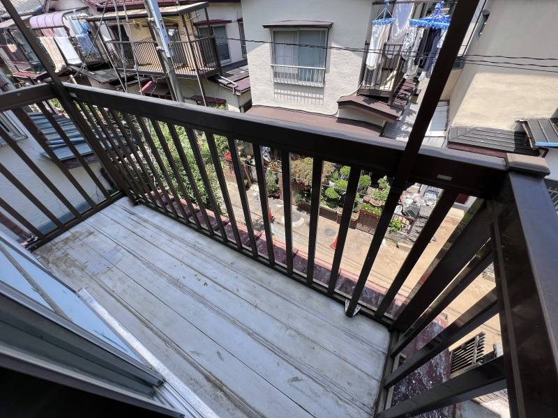 ２階バルコニー