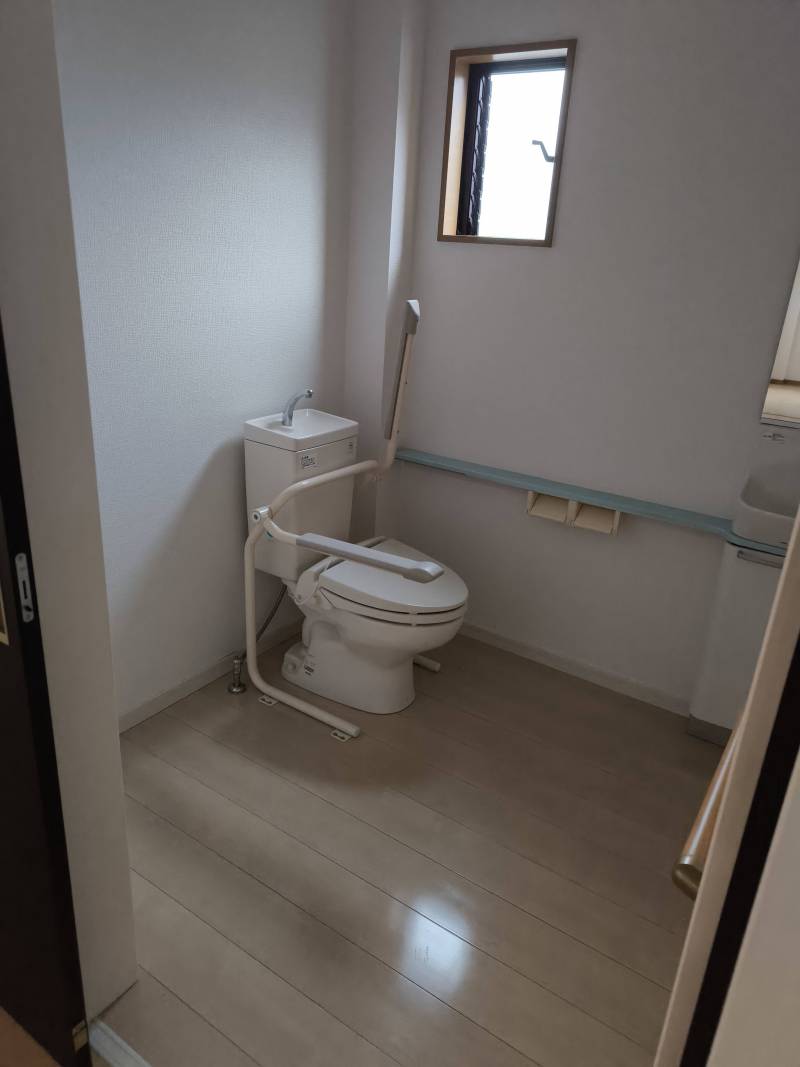 バリアフリーなトイレ