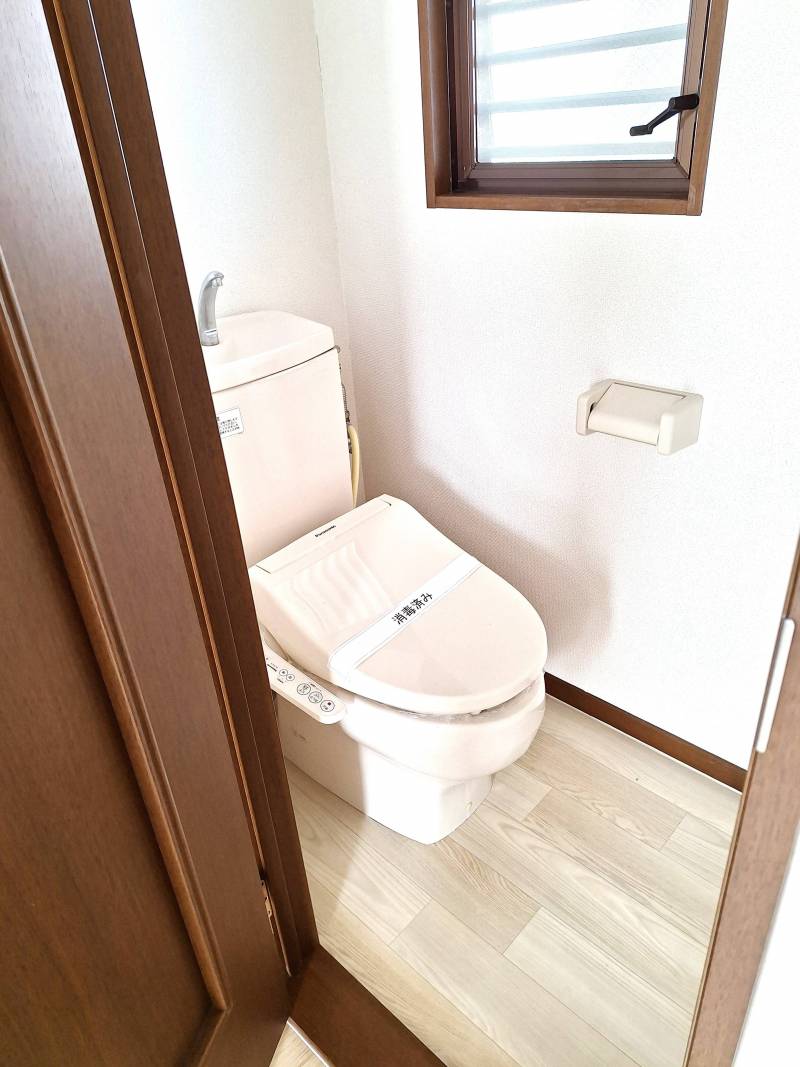 当然、ウォシュレット付きです