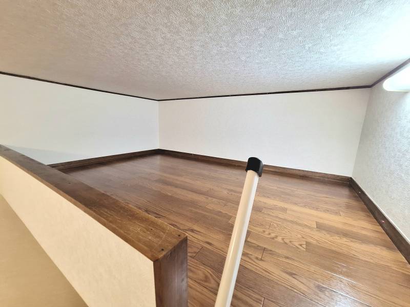 ロフトは基本的には収納として使います